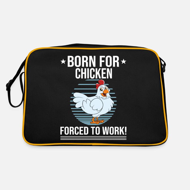 Drôle De Poulet Dire Poulet Sac Retro