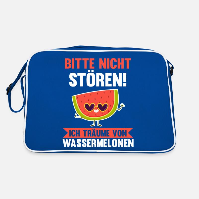Früchte Wassermelone Retro Tasche