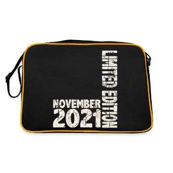 November 2021 Limited Edition 2 Years Man Woman - Retro Bag - black/gold - Back