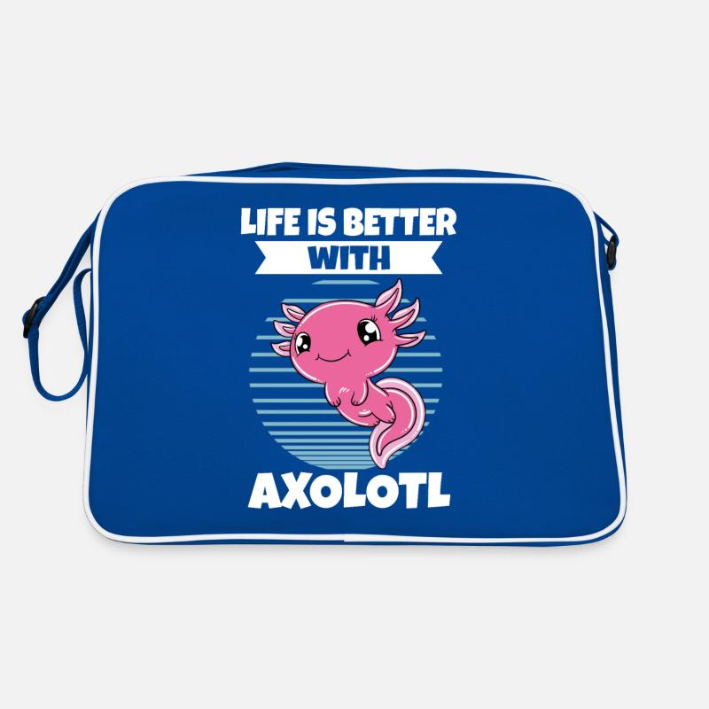Axolotl drôle Axolotl mignon Sac Retro