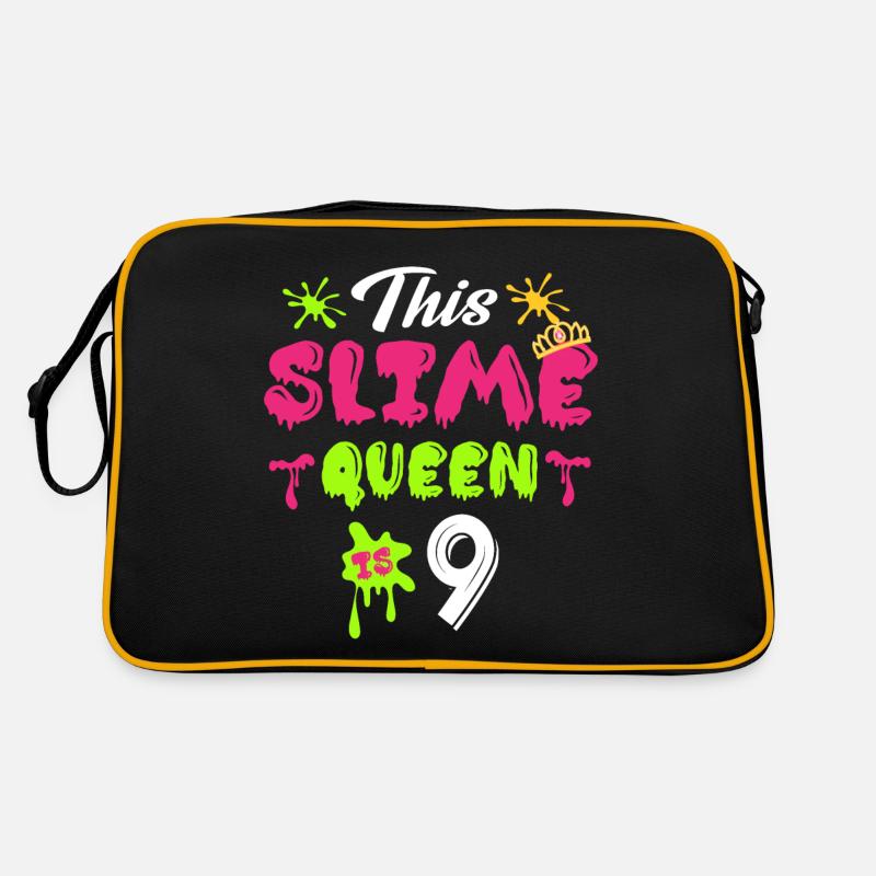 This slime queen is 9 Retro Tasche