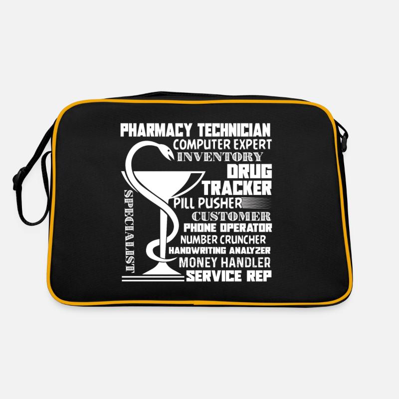 Pharmacy Technician Multitasking Job Retro Bag