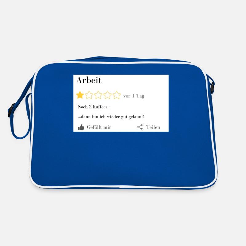 Noch 2 Kaffees Retro Tasche