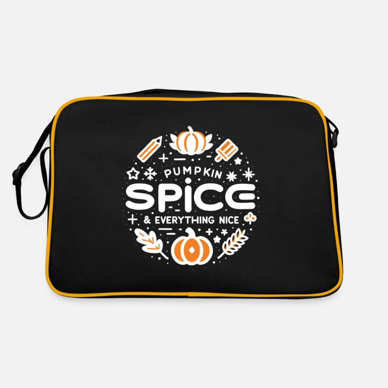 Pumpkin Spice and Everything Nice Retro Bag