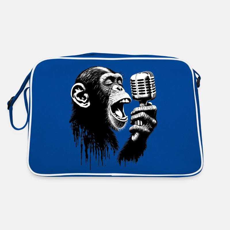 Monkey Band Leader | Monkey Orchestra Retro Bag