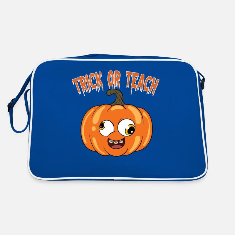 Lustige Lehrer Halloween Geschenke Retro Tasche