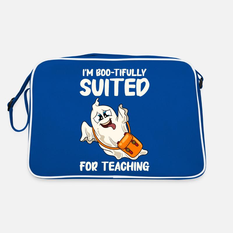 Lustige Lehrer Halloween Geschenke Retro Tasche