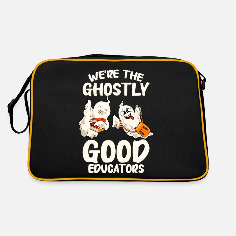 Lustige Lehrer Halloween Geschenke Retro Tasche