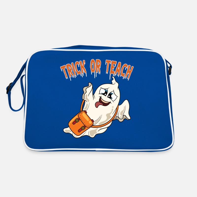 Lustige Lehrer Halloween Geschenke Retro Tasche