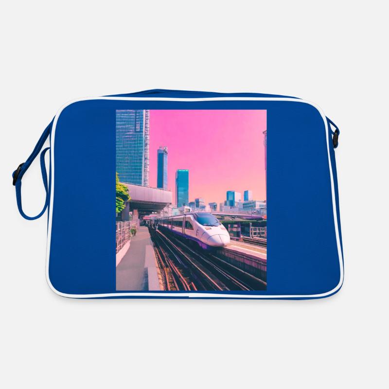 Train Tokyo Retro Bag