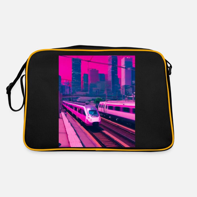 Train Japan Retro Bag