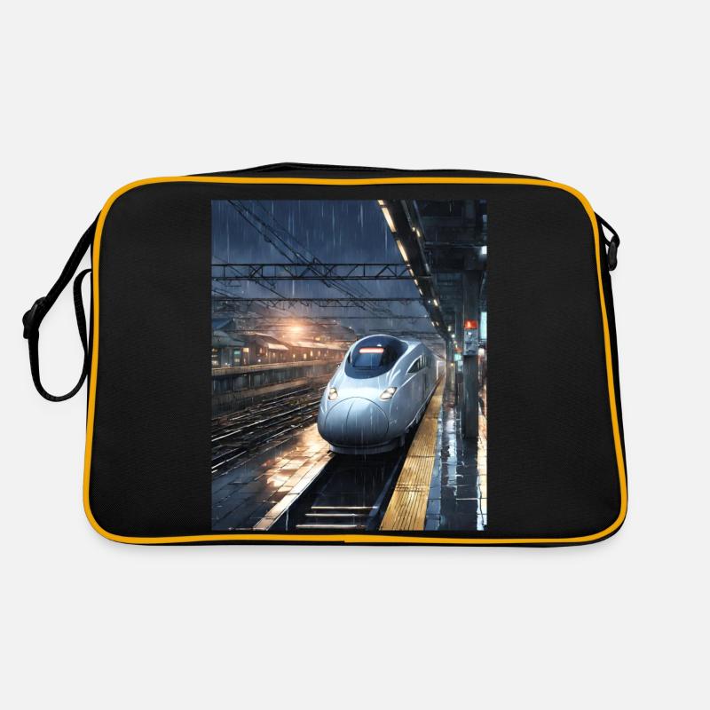 Train Japan Retro Bag