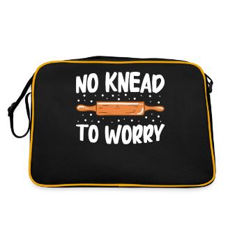Baking Bread Bakery Bakery Bread Making - Retro Bag - black/gold - Back