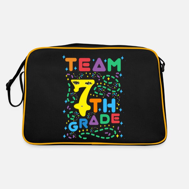 7THGrade - Seven Grade - Seven Grader Retro Tasche