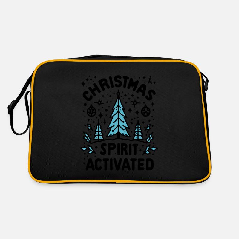 de Noël activé Sac Retro