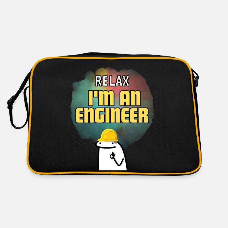 The Best Engineer In All The World Design Gift Retro Bag