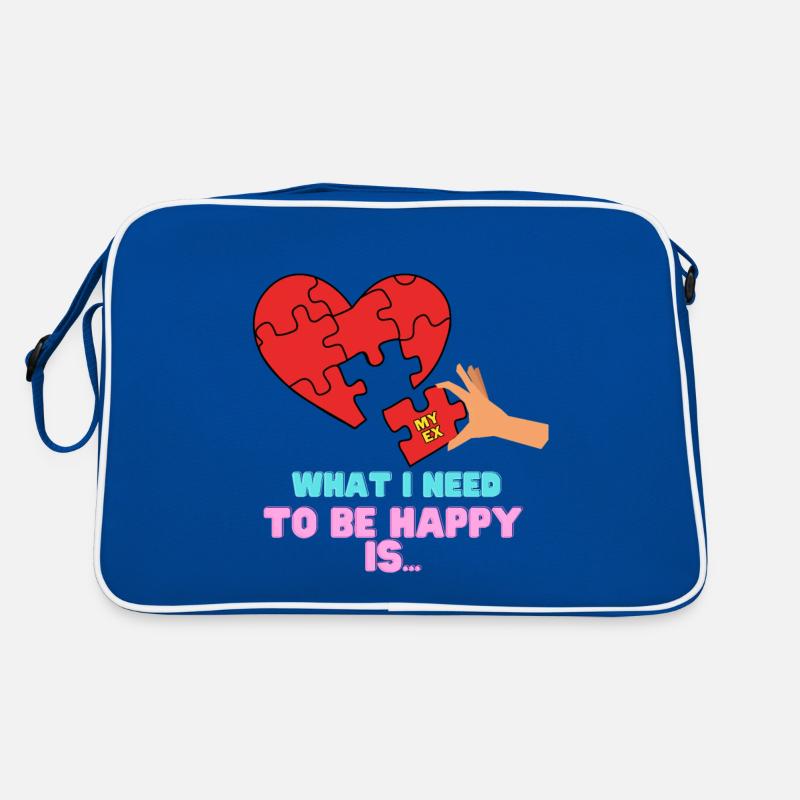 Das perfekte Stück meines Lebens | Lustiges Design Retro Tasche