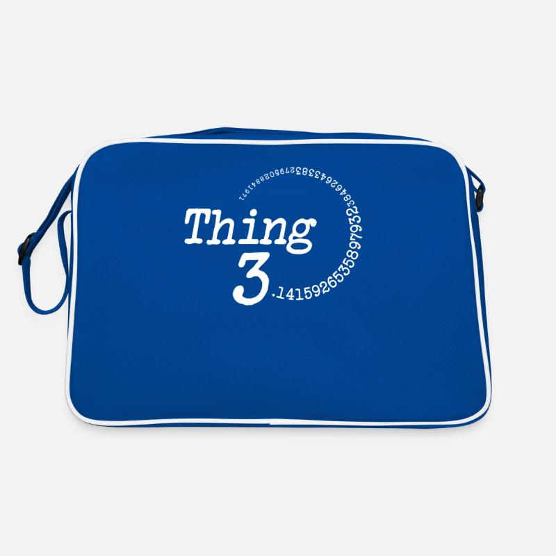 Thing Pi Day Funny Mathematical 3.14 Science Retro Bag