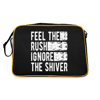 Eau glacée sentir la ruée ignorer les cadeaux de frisson - Sac Retro - noir/or - Dos
