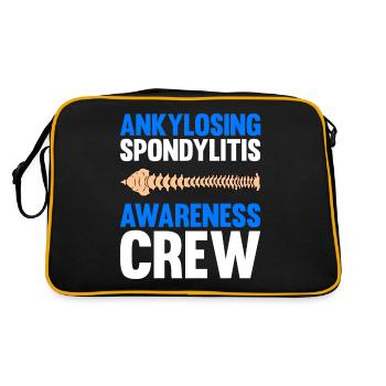 Spondylarthrite ankylosante, spondylarthrite ankylosante - Sac Retro - noir/or - Dos