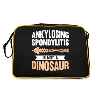 Spondylarthrite ankylosante, spondylarthrite ankylosante - Sac Retro - noir/or - Dos