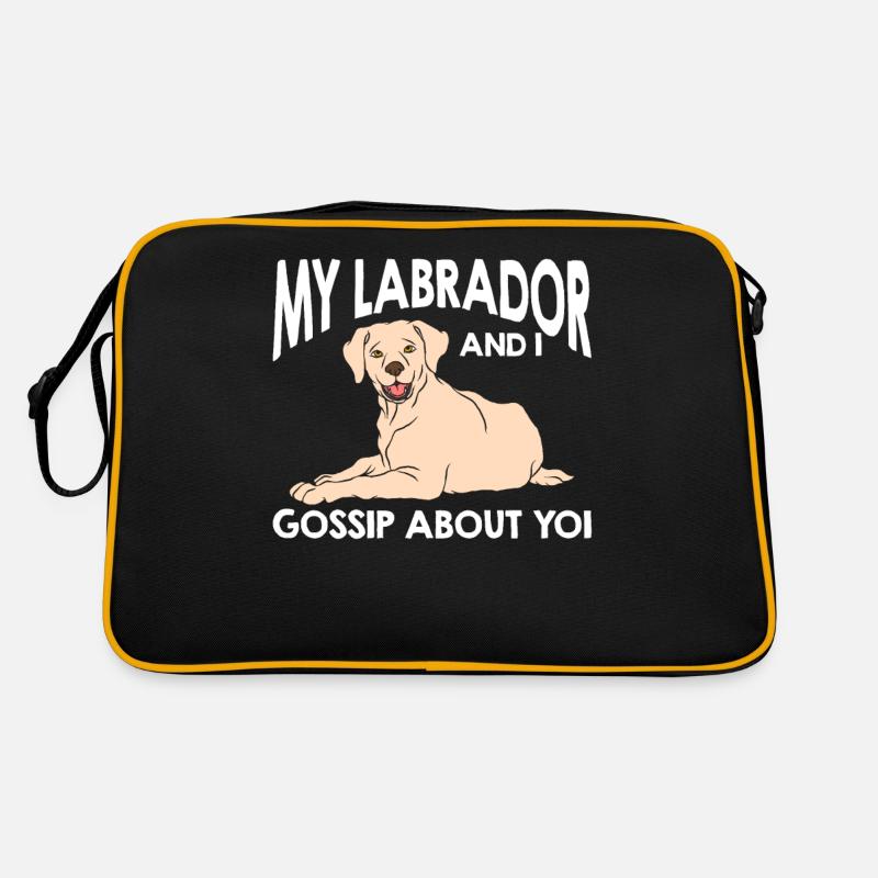 Labrador Chien Labrador Retriever Sac Retro