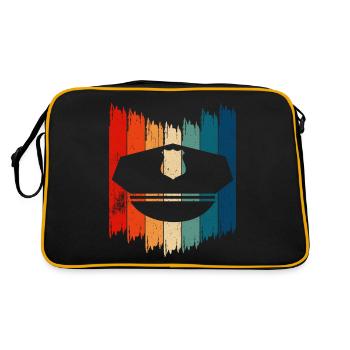 Security Clothing Security Accessories - Retro Bag - black/gold - Back
