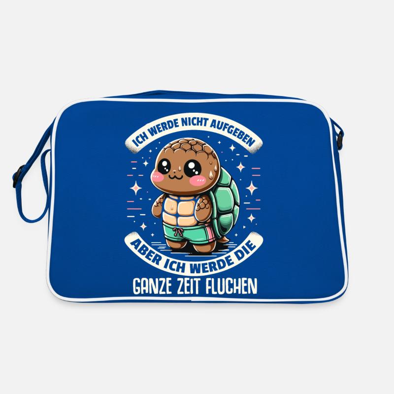 Joggen Läufer Geschenk Marathon Halbmarathon Retro Tasche