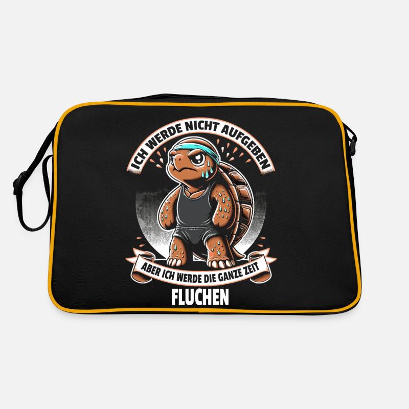 Joggen Läufer Geschenk Marathon Halbmarathon Retro Tasche