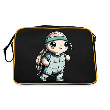 Jogging Runner Cadeau Marathon Semi-Marathon - Sac Retro - noir/or - Dos