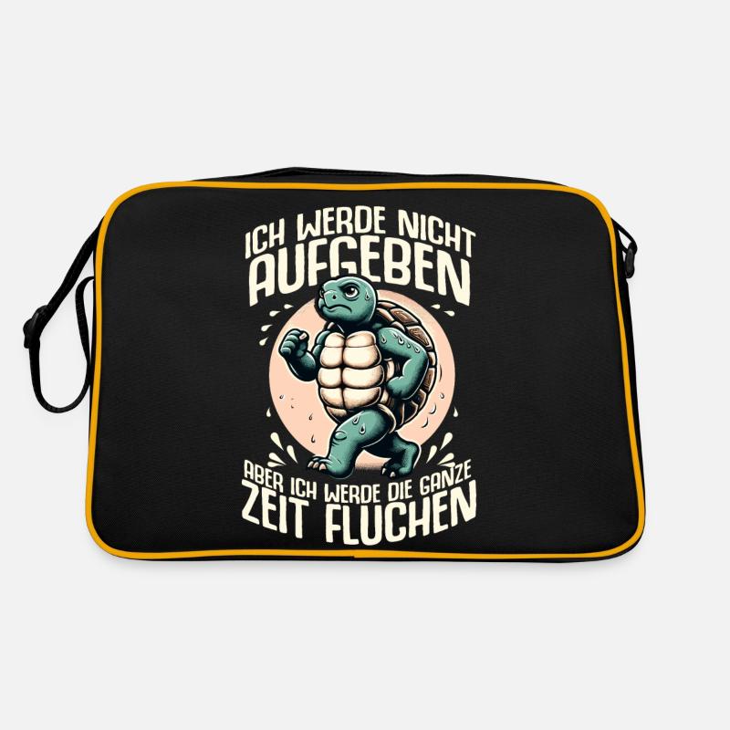 Joggen Läufer Geschenk Marathon Halbmarathon Retro Tasche