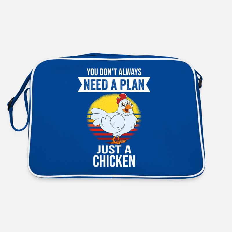 Drôle De Poulet Dire Poulet Sac Retro