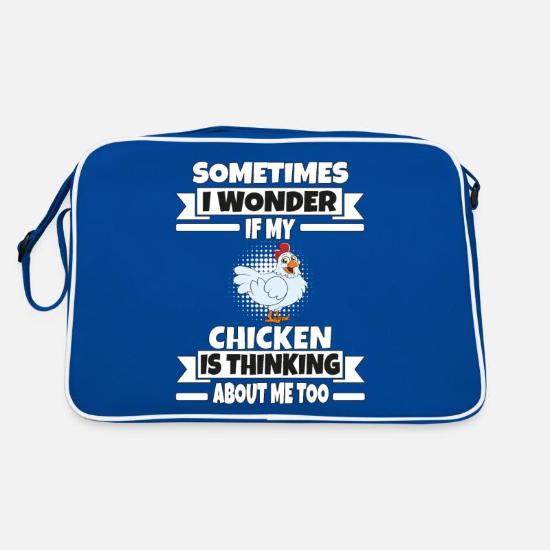 Drôle De Poulet Dire Poulet Sac Retro