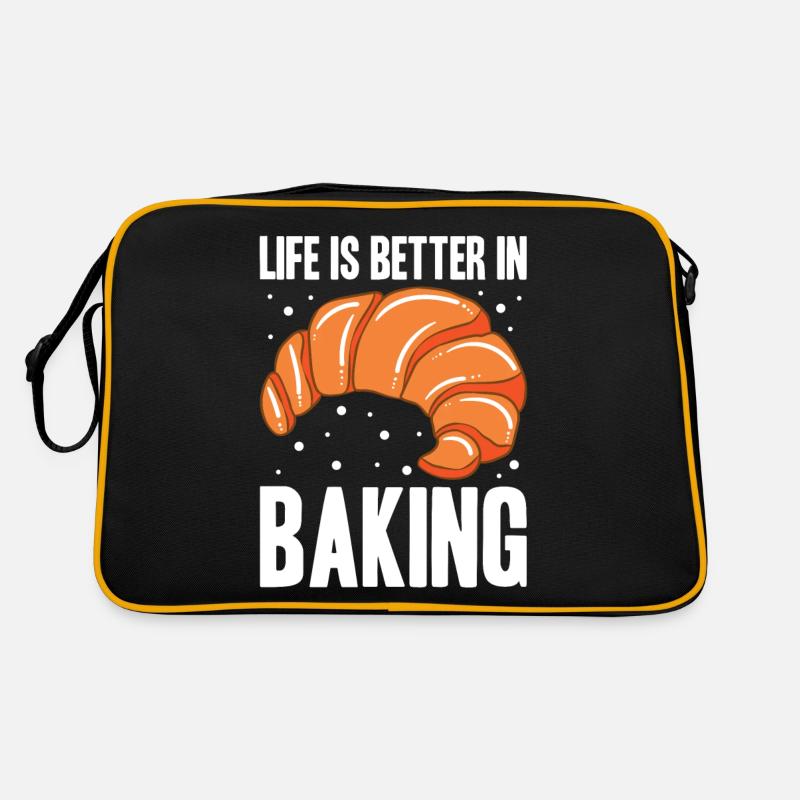 Baking Bread Bakery Bakery Bread Making Retro Bag