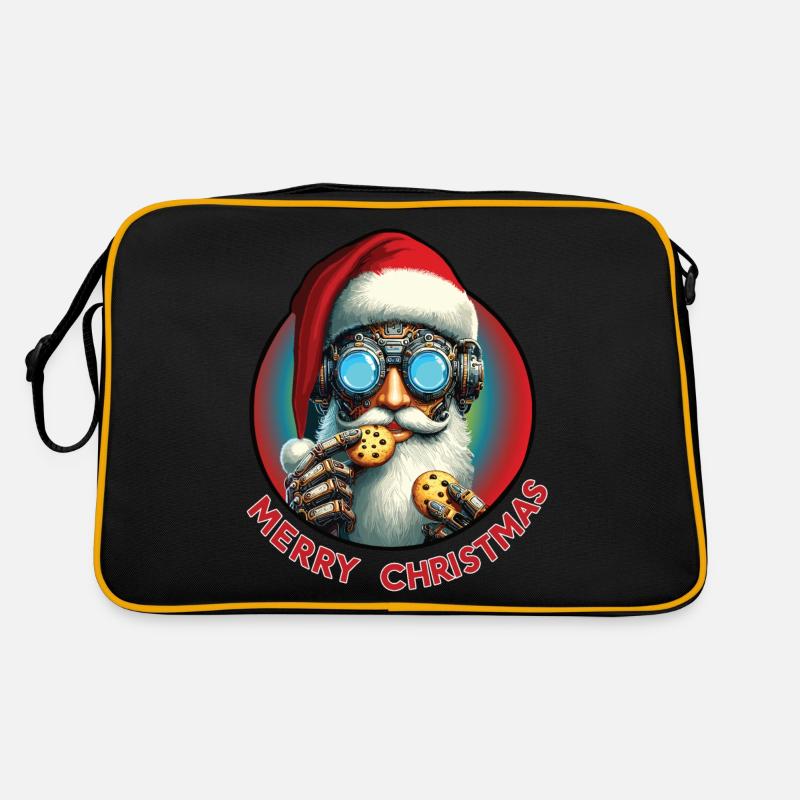 Père Noël cyberpunk Sac Retro