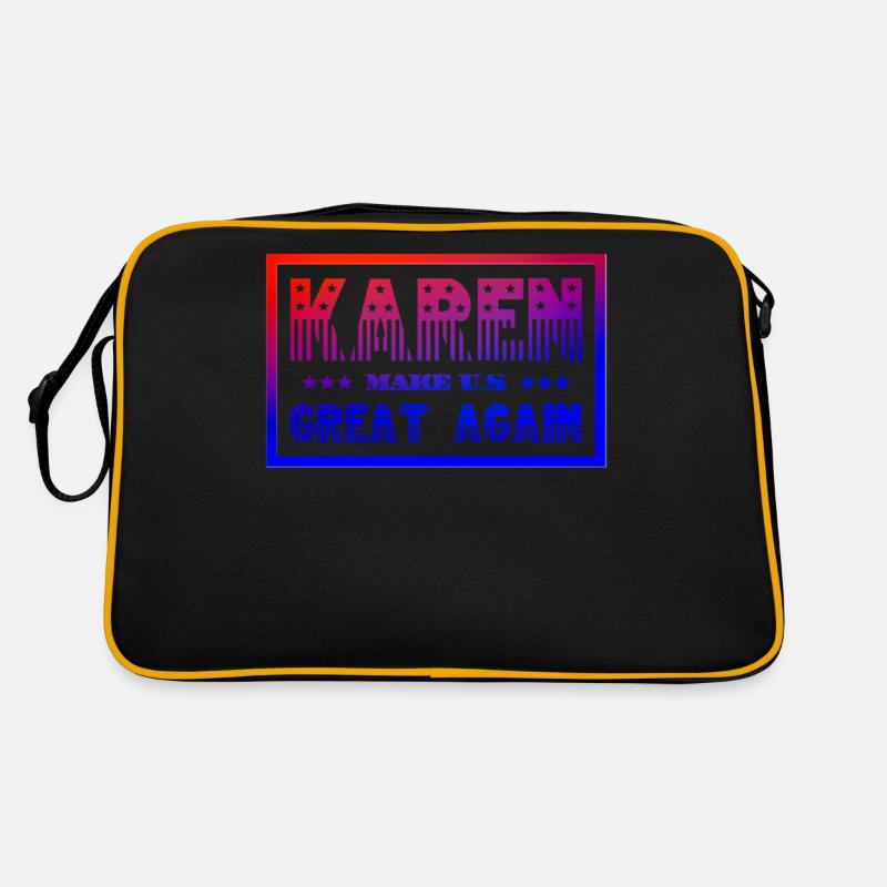 Karen make U.S. great again Retro Tasche