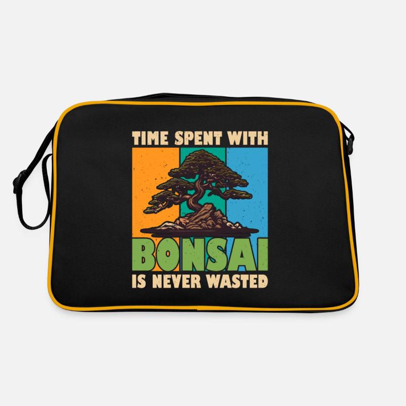 Bonsai - Retro Bag - black/gold