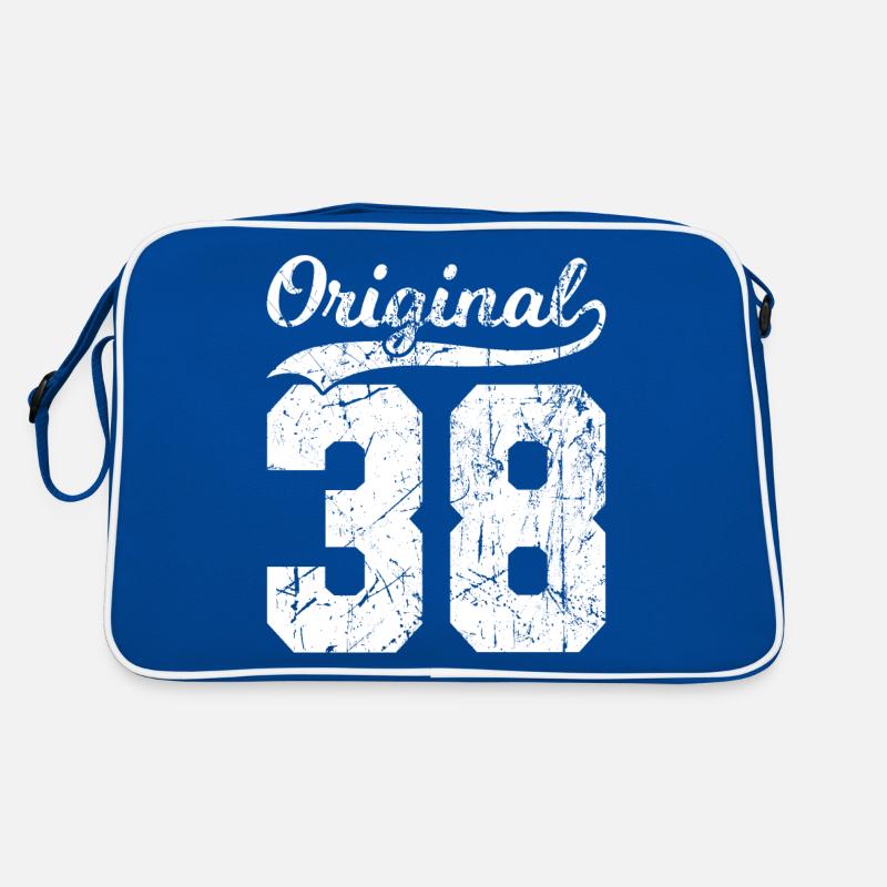 38 Original 86 Jahren Mann Frau Geburtstag Retro Tasche