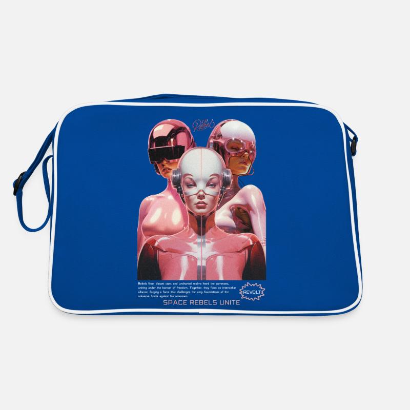 Astronautes de l’espace, voyageurs de l’espace de science-fiction Sac Retro