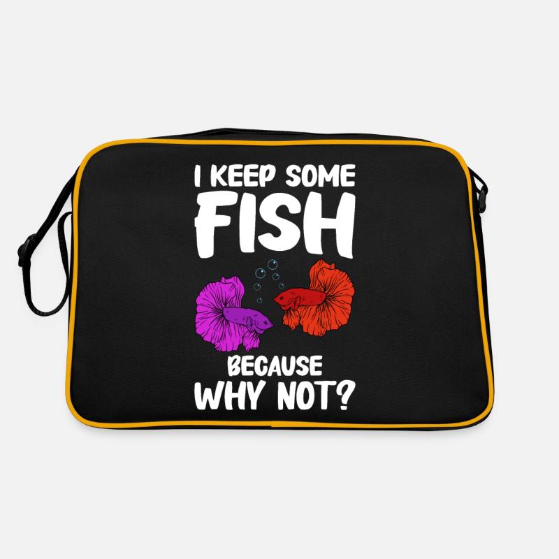 Aquaristik Fischzucht Aquarianer Retro Tasche