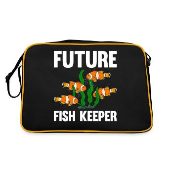 Aquariophilie, Pisciculture, Aquariophiles - Sac Retro - noir/or - Dos