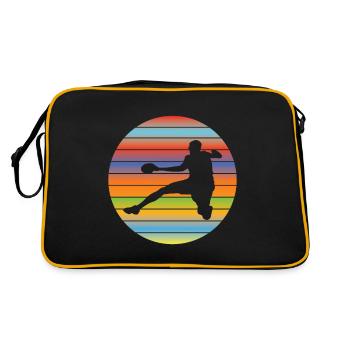 Joueur de handball Fan de handball Handball Équipe de handball - Sac Retro - noir/or - Dos