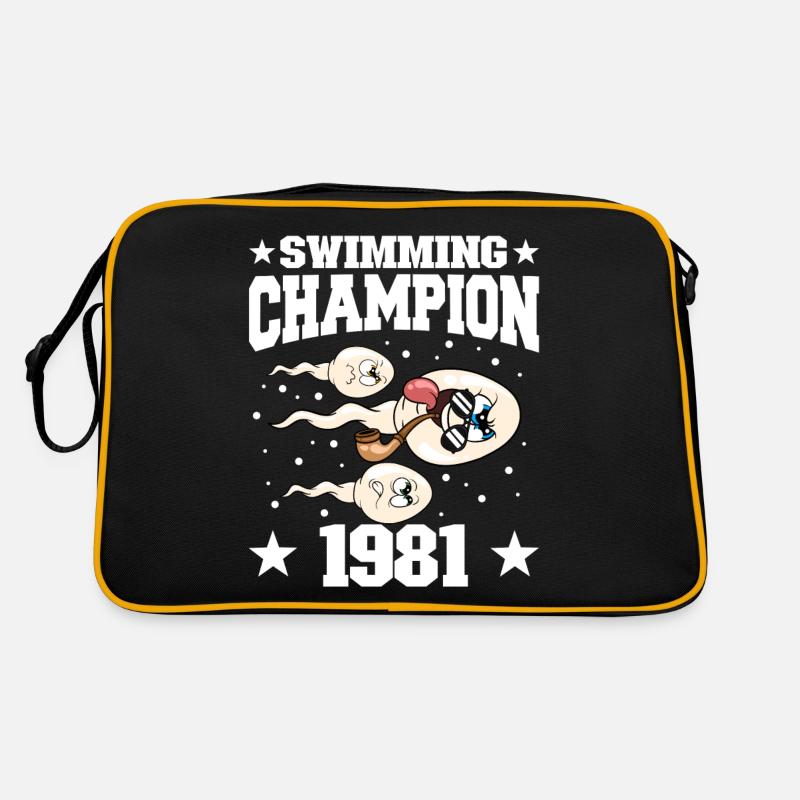 1981 Anniversaire 43 ans Sac Retro