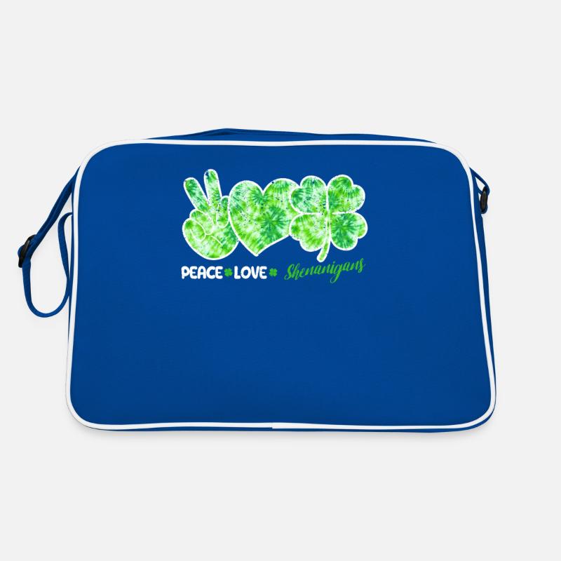Paix Amour Manigances Joyeuse Saint Patrick Sac Retro