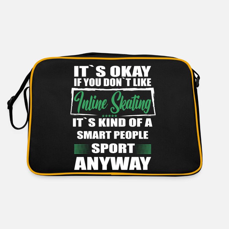It's Okay If You Don't Like inline skating Retro Bag