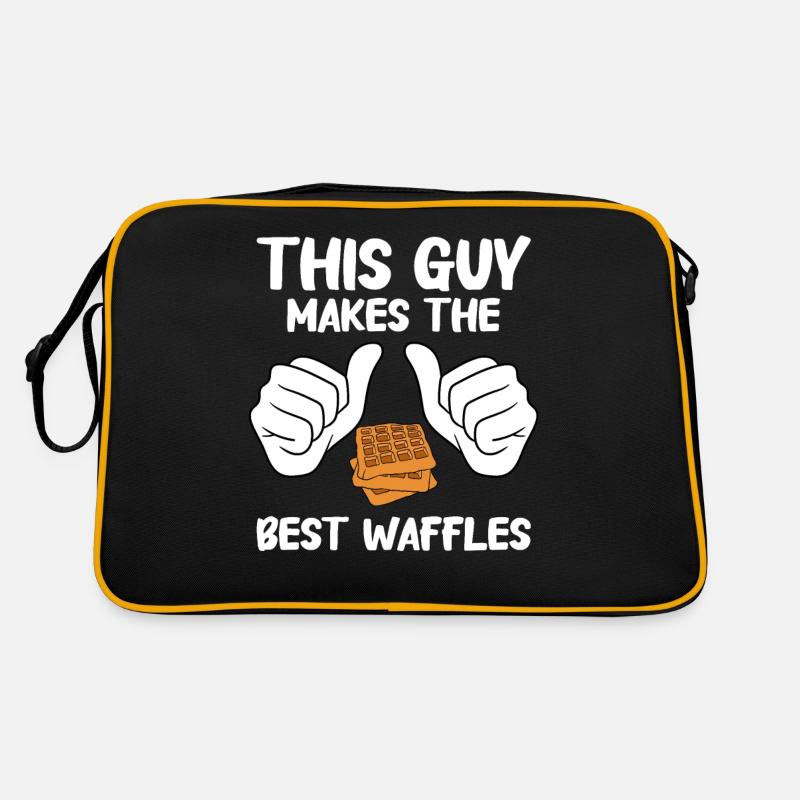 Waffle making waffle maker Retro Bag