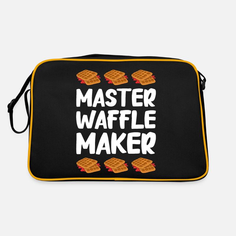 Waffle making waffle maker Retro Bag