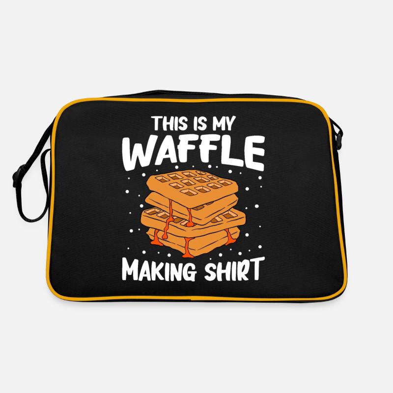 Waffle making waffle maker Retro Bag