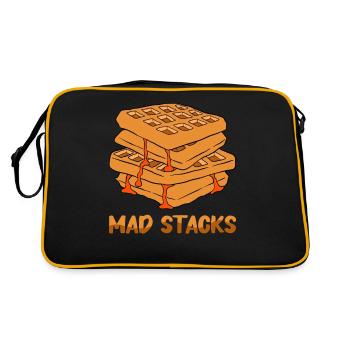 Waffle making waffle maker - Retro Bag - black/gold - Back