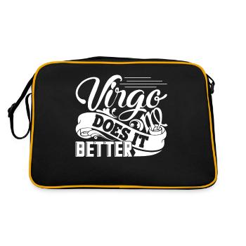 Virgo Virgo Does It Better Horoscope - Retro Bag - black/gold - Back